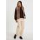 Cache Cache imitatiebont bodywarmer - taupe