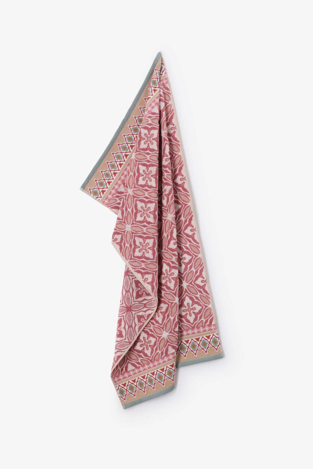 Sissy-Boy katoenen handdoek - roze