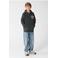 Shoeby sweater met backprint - donkergrijs/rood