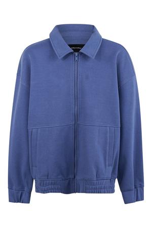 sweatvest - blauw