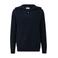 s.Oliver regular fit gebreide trui - blauwzwart