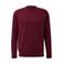 s.Oliver wollen regular fit gebreide trui - rood