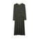 s.Oliver midi jurk met print - kaki