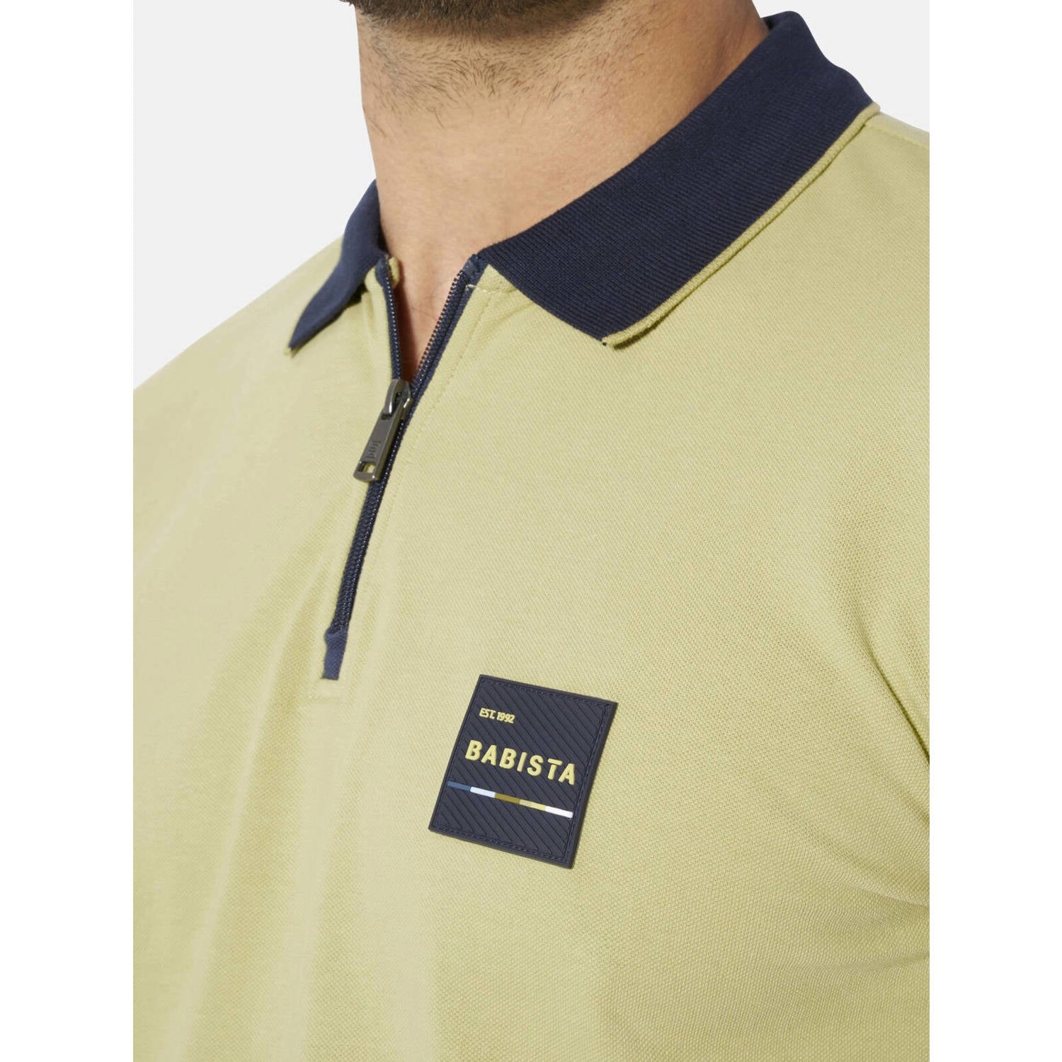 Babista Plus Size polo lichtgroen