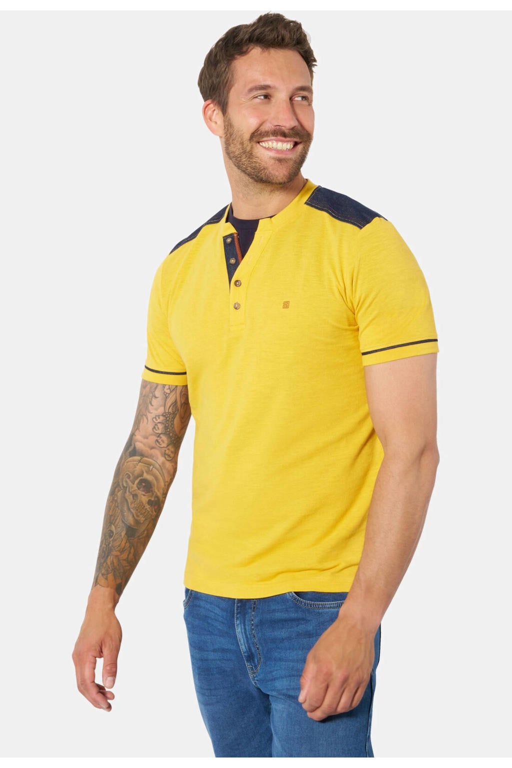 Babista Plus Size T-shirt - geel