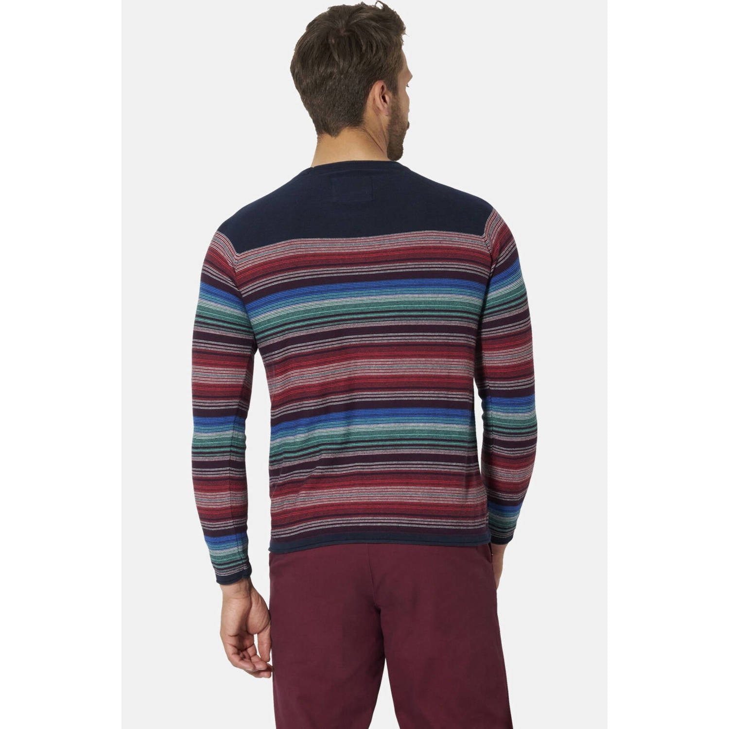 Babista Plus Size katoenen trui blauw