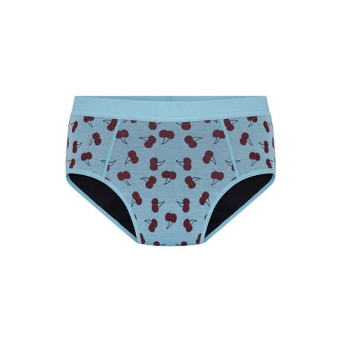 Moodies Undies hipster menstruatieslip heavy blauw