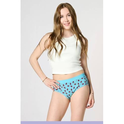 Moodies Undies hipster menstruatieslip medium blauw