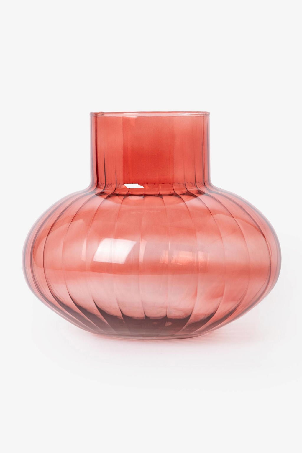 Sissy-Boy glazen vaas 28 cm - roze