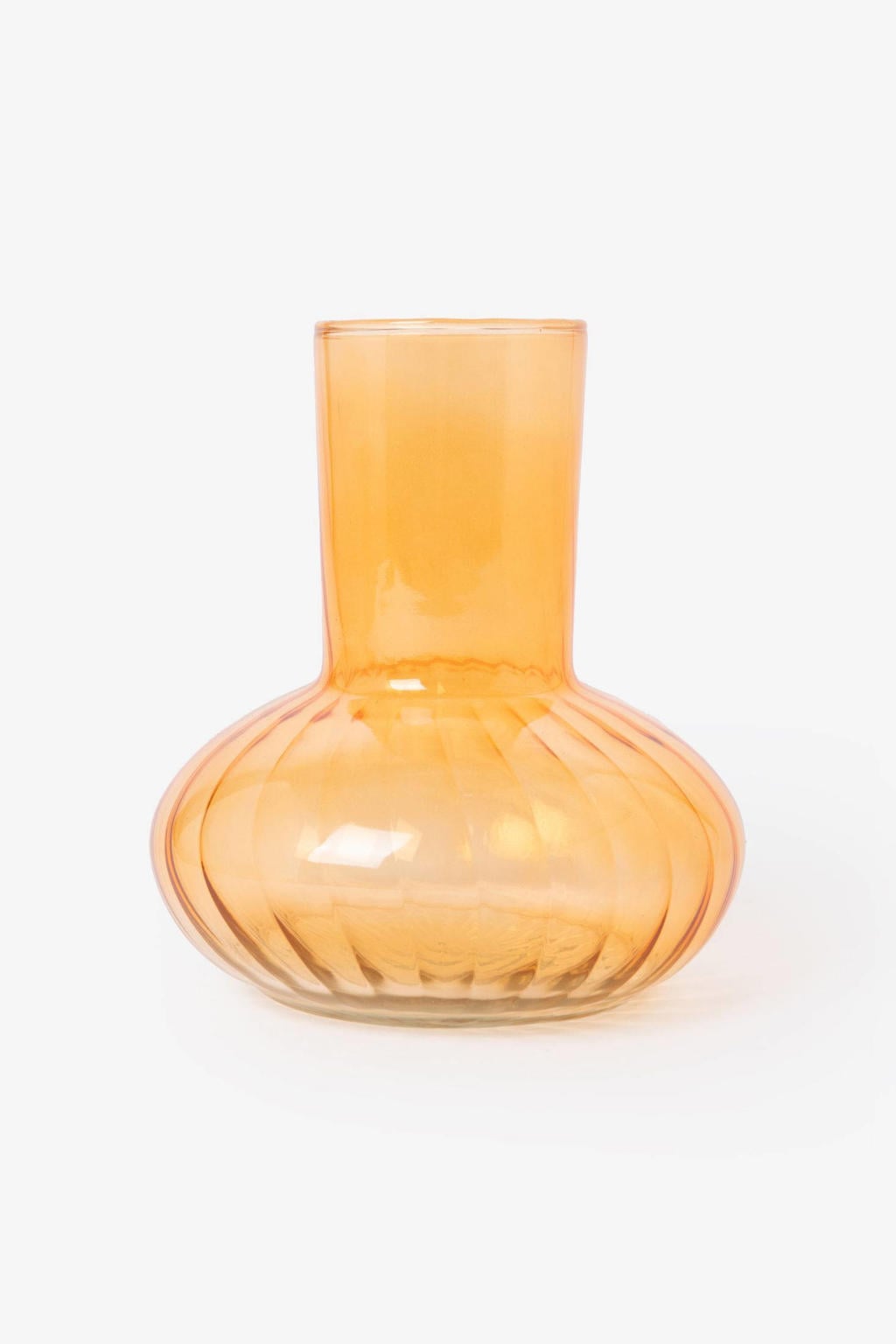 Sissy-Boy glazen vaas 19 cm - oranje