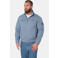 Jan Vanderstorm Plus Size katoenen jas - blauw