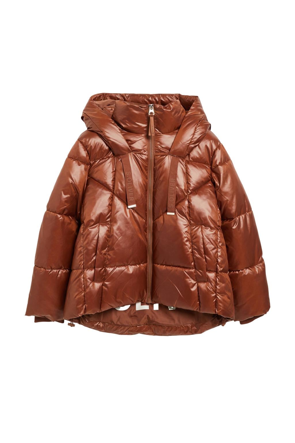s.Oliver pufferjas - cognac
