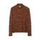 s.Oliver top met dierenprint - cognac/bruin