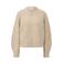 s.Oliver gemêleerd gebreid vest met wol - beige