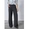 SisterS Point wide leg pantalon met plooien - zwart