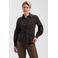 Lady Day travelstof blouse met stippen - zwart/bruin