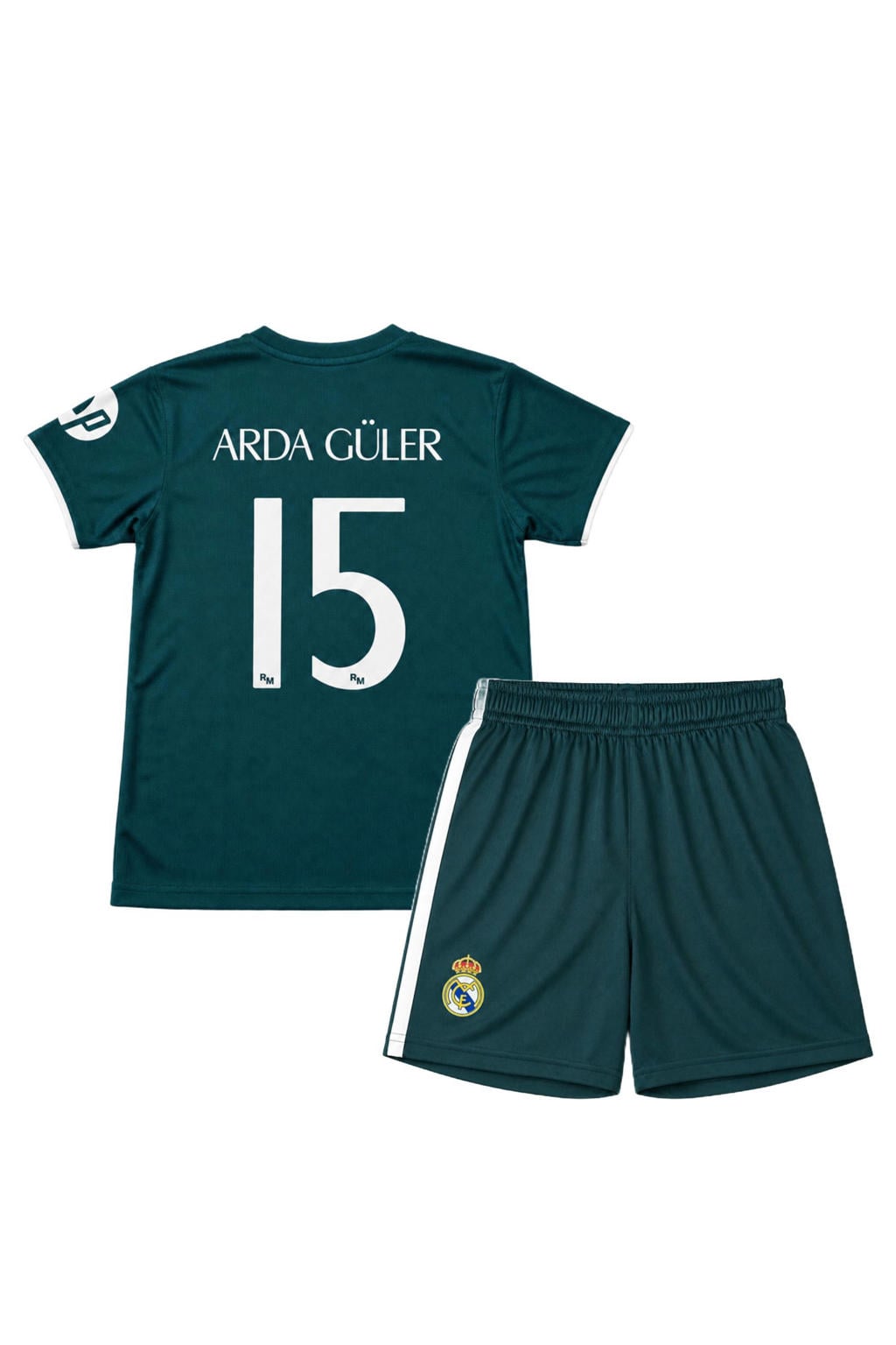 Official Fanwear Güler Real Madrid Uit Tenue 26/27 Groen