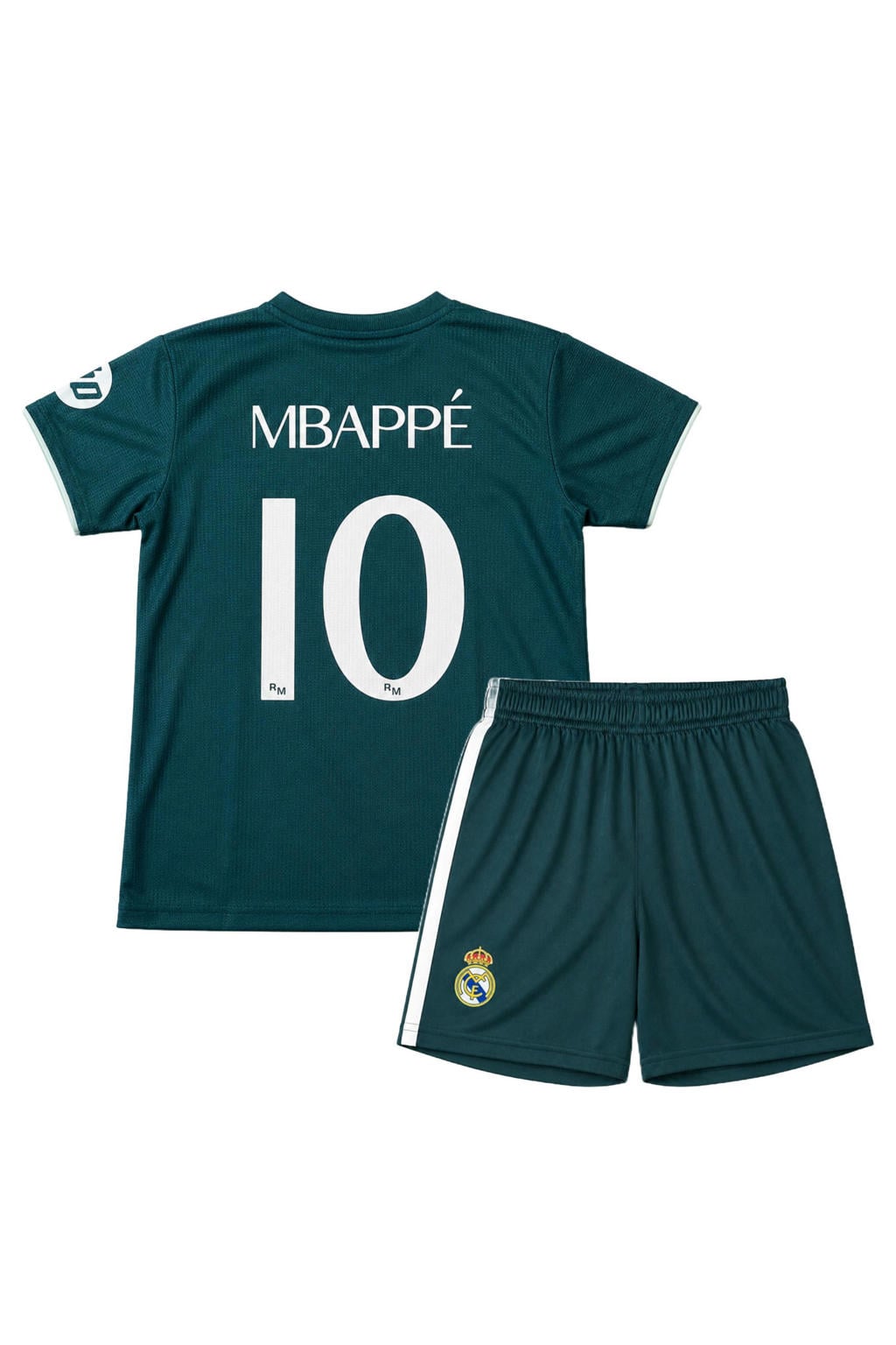 Official Fanwear Mbappé Real Madrid Uit Tenue 26/27 Groen
