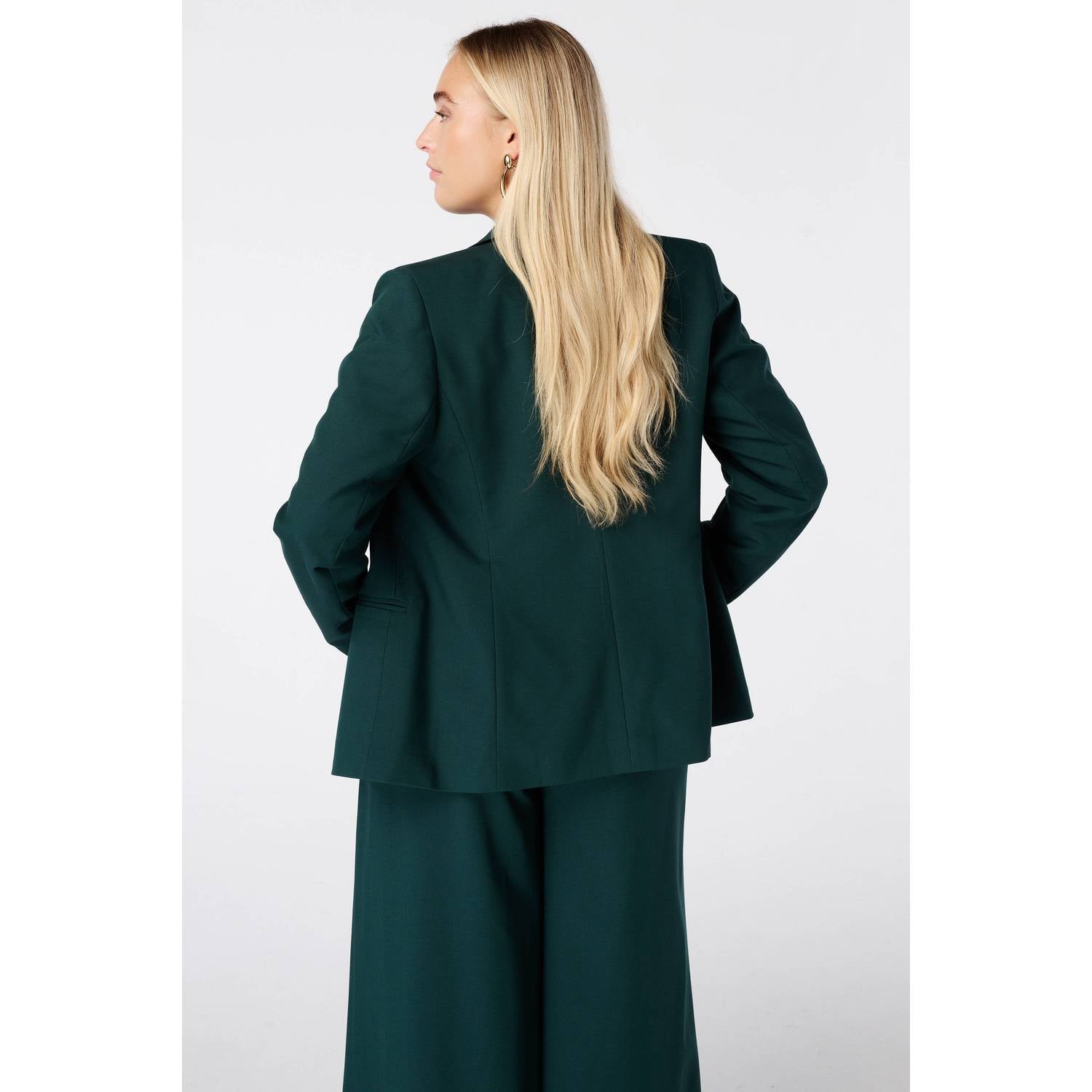MS Mode blazer donkergroen