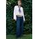 MANGO TEEN wide leg jeans - dark blue denim