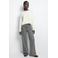 MANGO TEEN gebreide trui met studs - wit