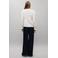 MANGO TEEN blouse met smockwerk - wit