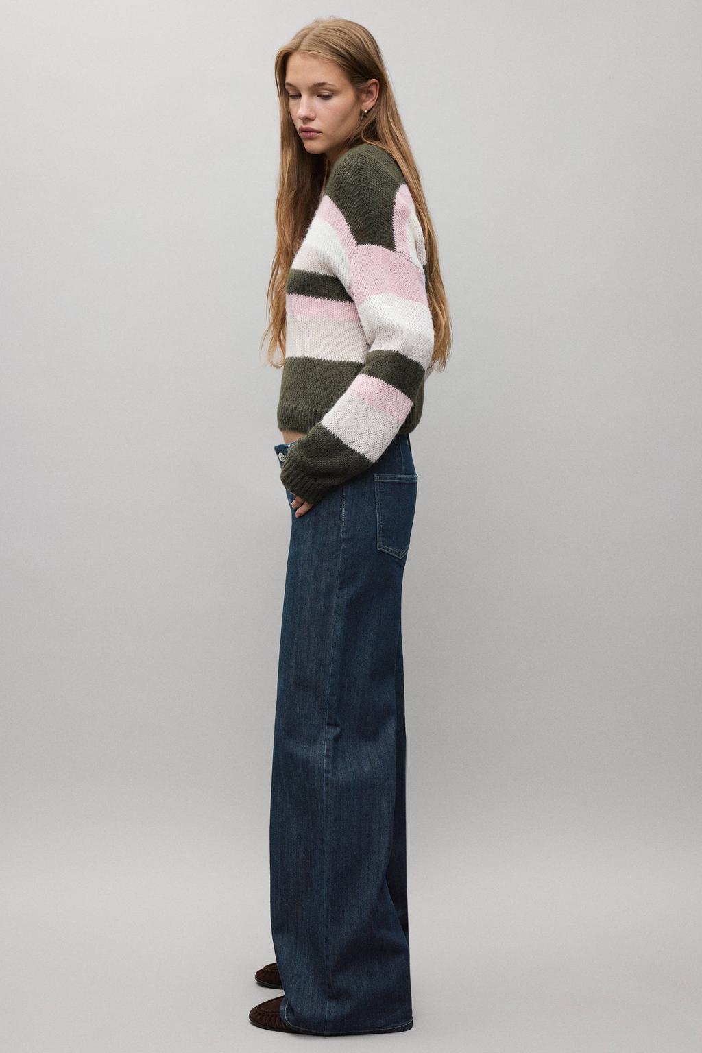 MANGO TEEN straight leg jeans - dark blue denim