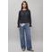 MANGO TEEN longsleeve met ruches - antraciet