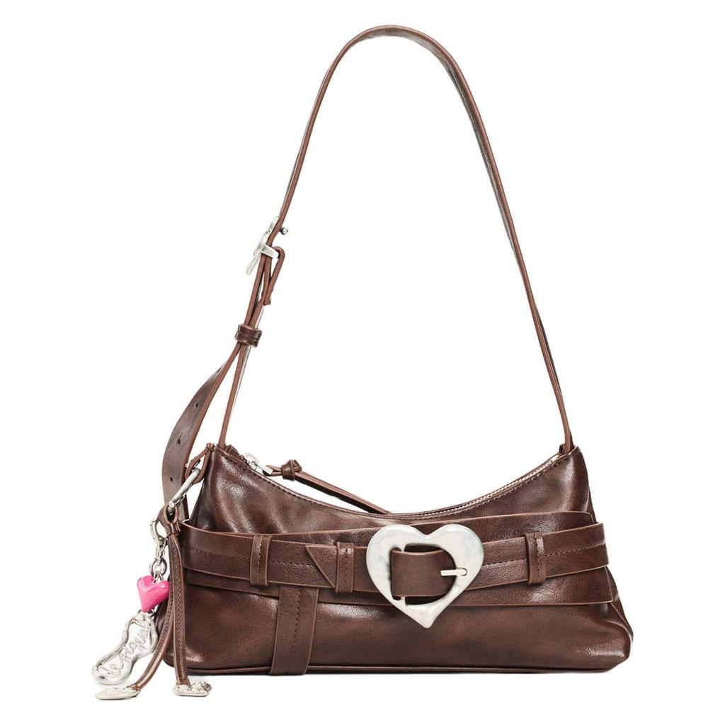 Desigual schoudertas bruin