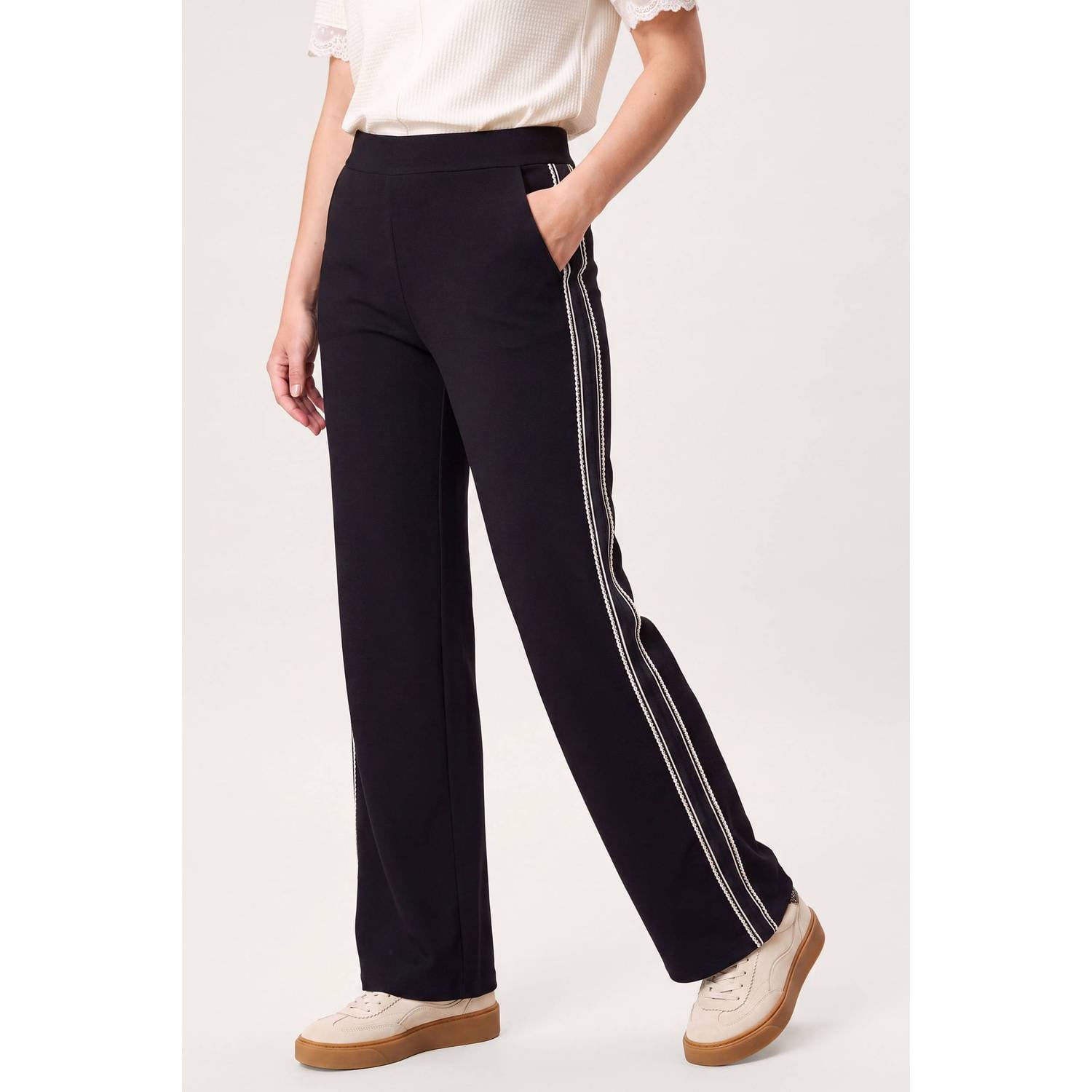 Miss Etam wide leg broek zwart