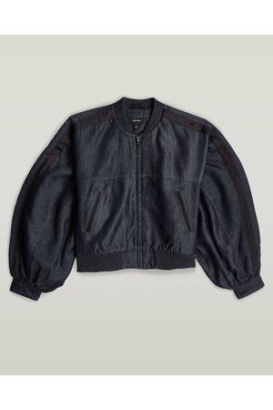 bomberjack - donkerblauw denim