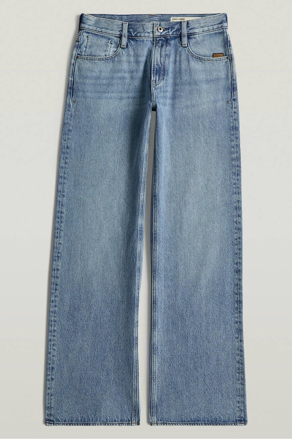 G-STAR Judee low waist wide leg jeans - light blue denim