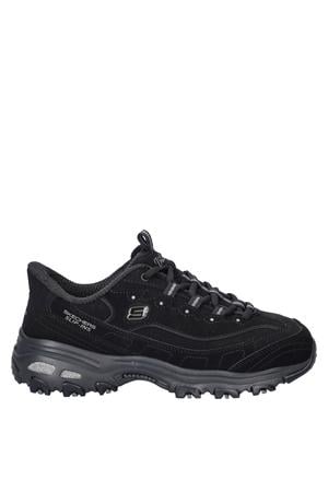 Hands Free Sip-Ins D'Lites chunky suède sneakers - zwart