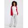 America Today longsleeve met print - rood/wit