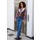 Ivy Beau straight leg jeans - dark blue denim