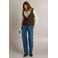 Ivy Beau teddy gilet - bruin