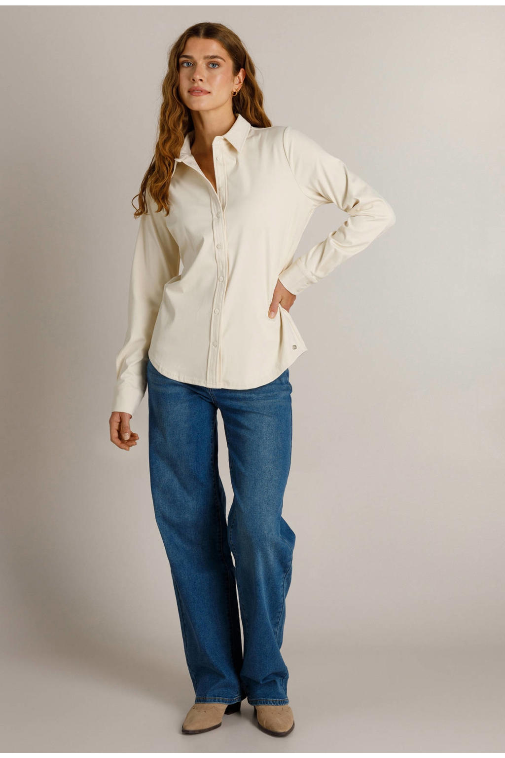 Ivy Beau blouse - ecru
