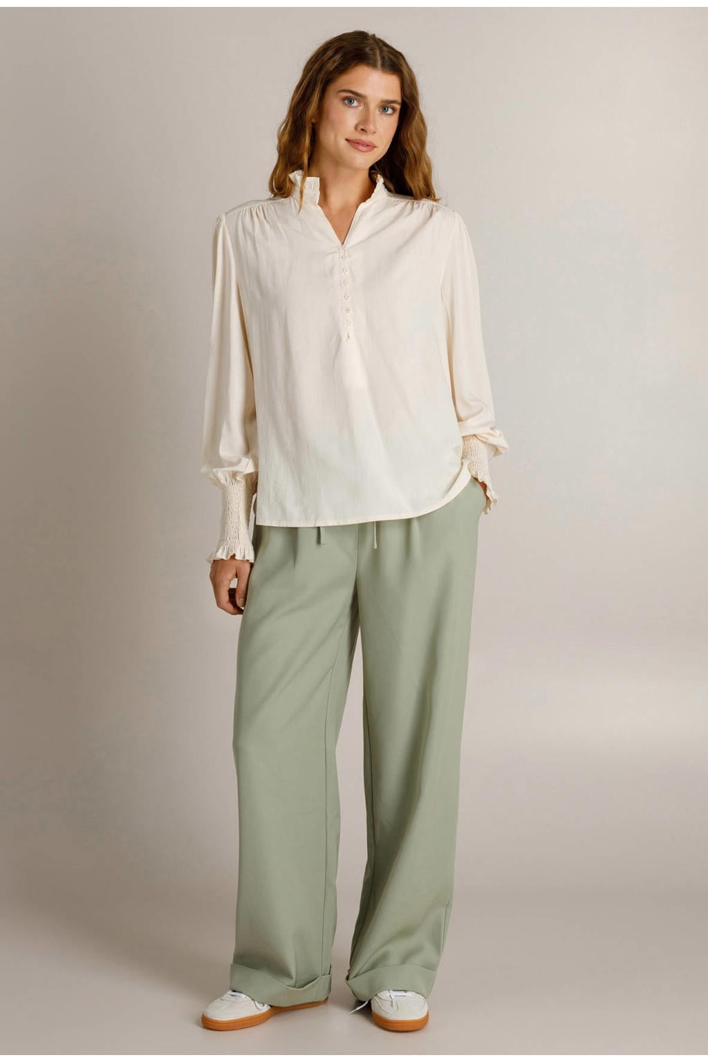 Ivy Beau blousetop - ecru