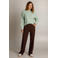 Ivy Beau wide leg broek - bruin