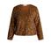 Ivy Beau top met pailletten - bruin