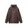 MANGO TEEN hoodie met backprint - bruin