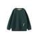 Mango Kids rechtvallende sweater - donkergroen