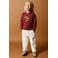 Mango Kids broek met corduroy details - beige