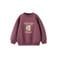 Mango Kids sweater met print - donkerrood