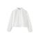 Mango Kids blouse met borduursels - wit