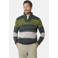 Babista +FIT Collectie Plus Size regular fit gebreide gestreepte trui - donkergroen