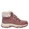 Skechers Trego suède veterboots met profielzool - oudroze