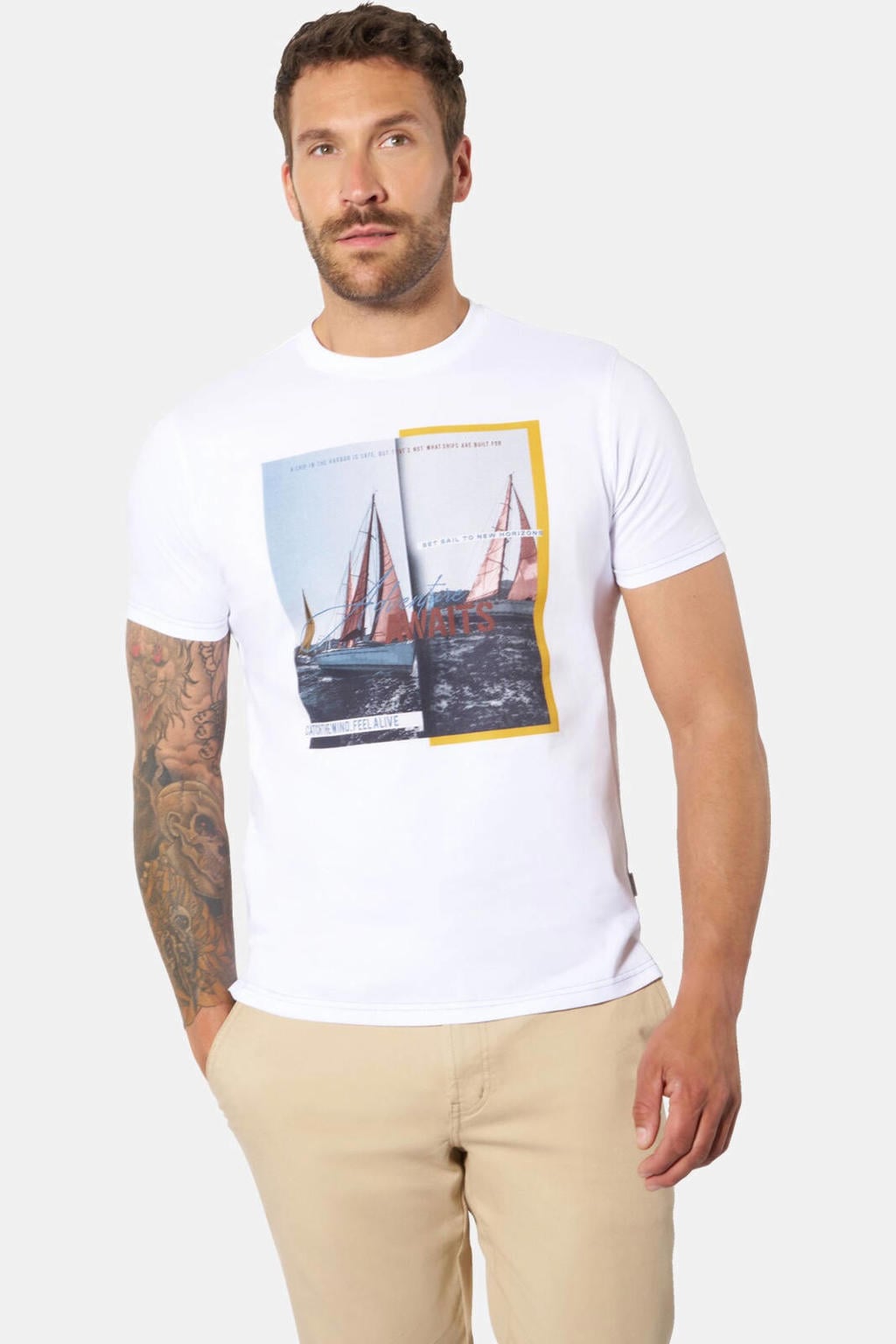 Babista Plus Size T-shirt - wit