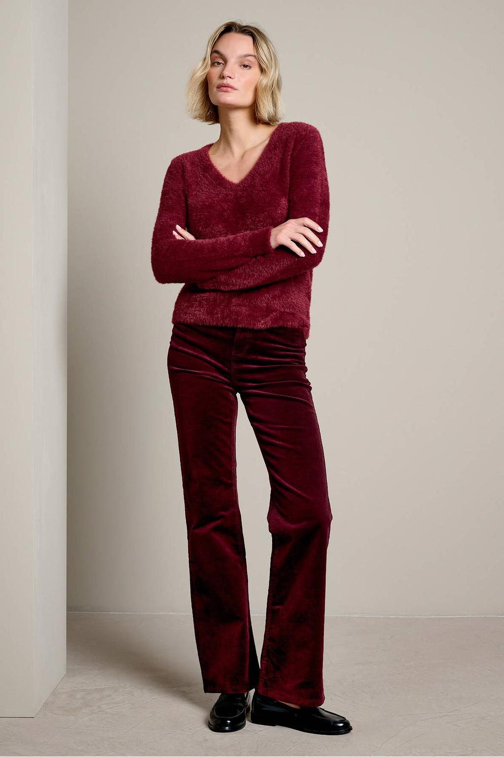 LOLALIZA pullover - donkerrood