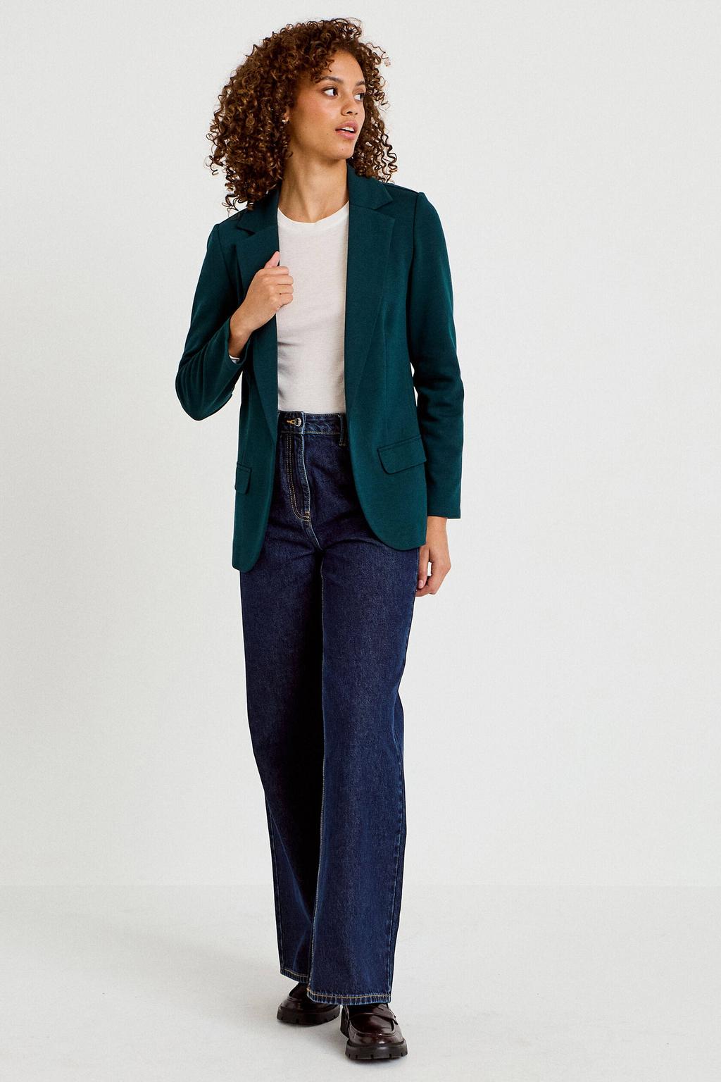 Cache Cache getailleerde blazer - donkergroen